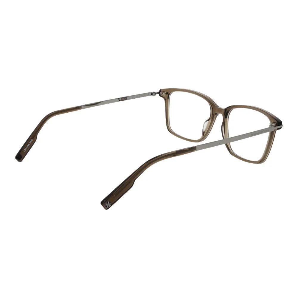 Ermenegildo Zegna Beige Men Glasses Frame - Eyeglasses