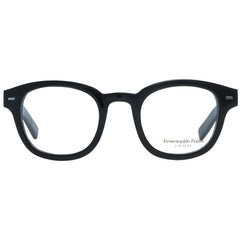 Ermenegildo Zegna Black Men Glasses Frame