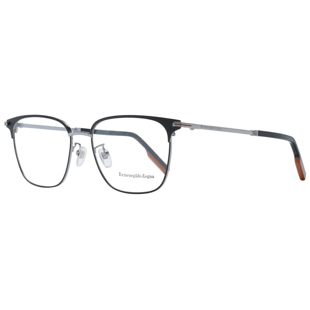 Ermenegildo Zegna Black Men Glasses Frame