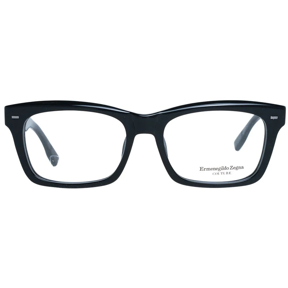 Ermenegildo Zegna Black Men Glasses Frame