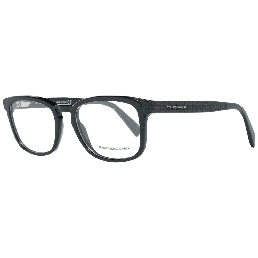 Ermenegildo Zegna Black Men Glasses Frame - Eyeglasses