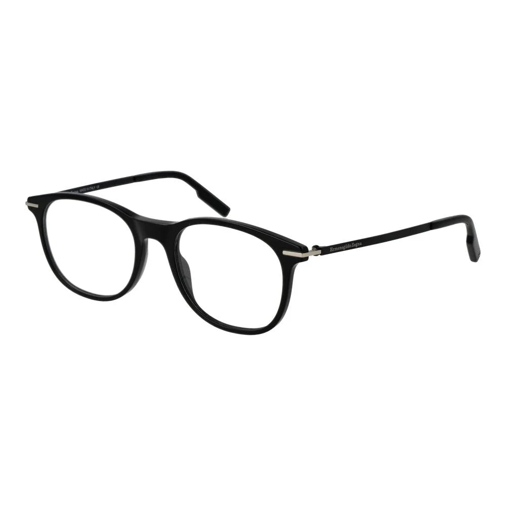 Ermenegildo Zegna Black Men Glasses Frame - Eyeglasses