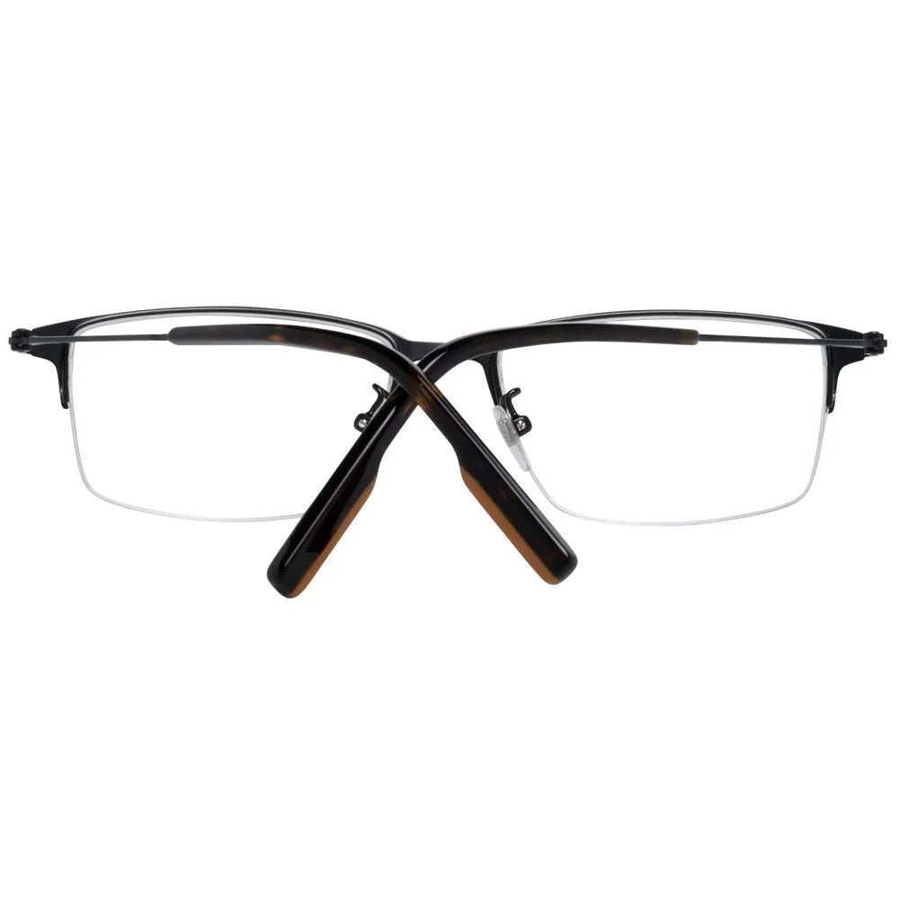 Ermenegildo Zegna Black Men Glasses Frame - Eyeglasses