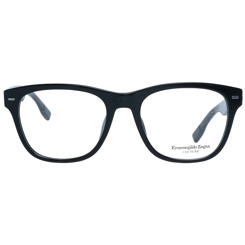 Ermenegildo Zegna Black Men Glasses Frame - Eyeglasses