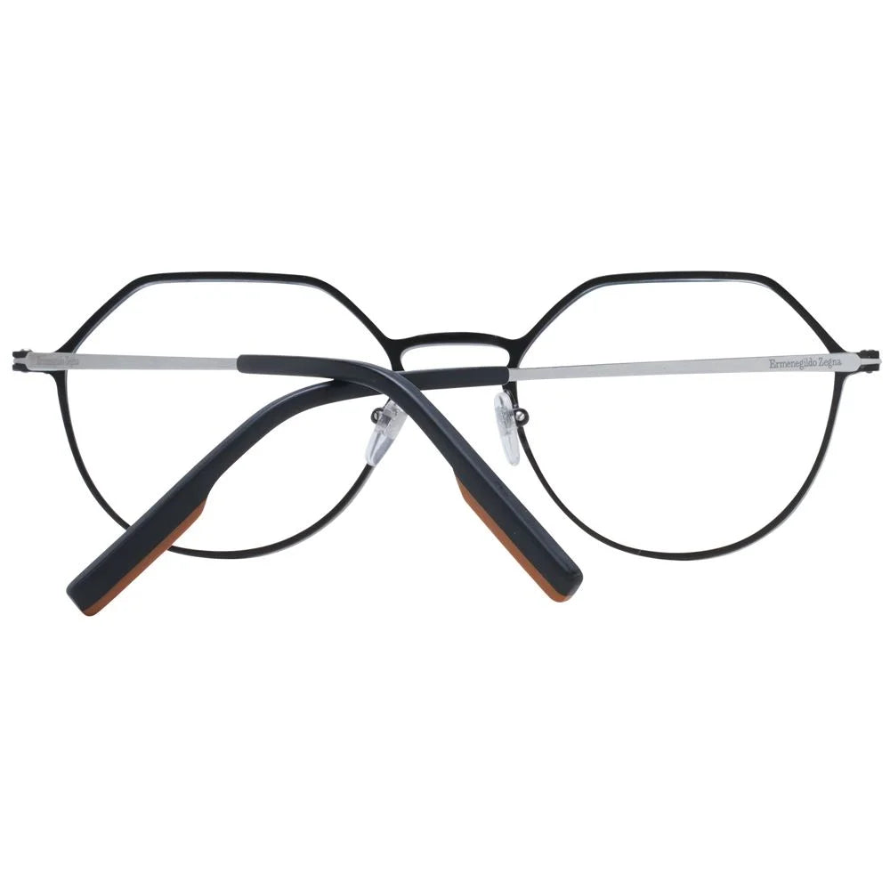 Ermenegildo Zegna Black Men Glasses Frame - Eyeglasses