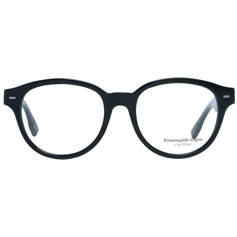 Ermenegildo Zegna Black Men Glasses Frame - Eyeglasses