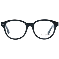 Ermenegildo Zegna Black Men Glasses Frame - Eyeglasses
