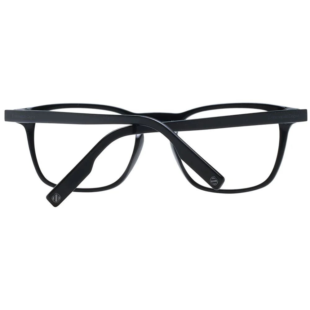 Ermenegildo Zegna Black Men Glasses Frame - Eyeglasses