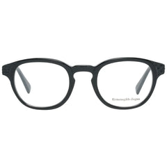 Ermenegildo Zegna Black Men Glasses Frame - Eyeglasses