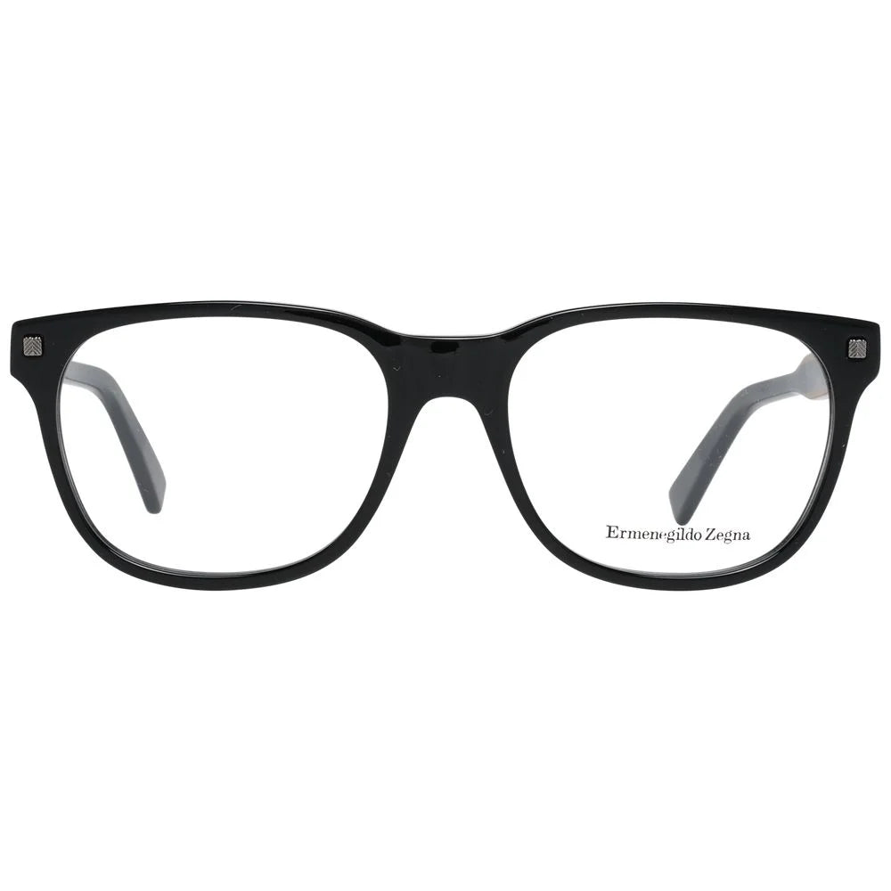 Ermenegildo Zegna Black Men Glasses Frame - Eyeglasses