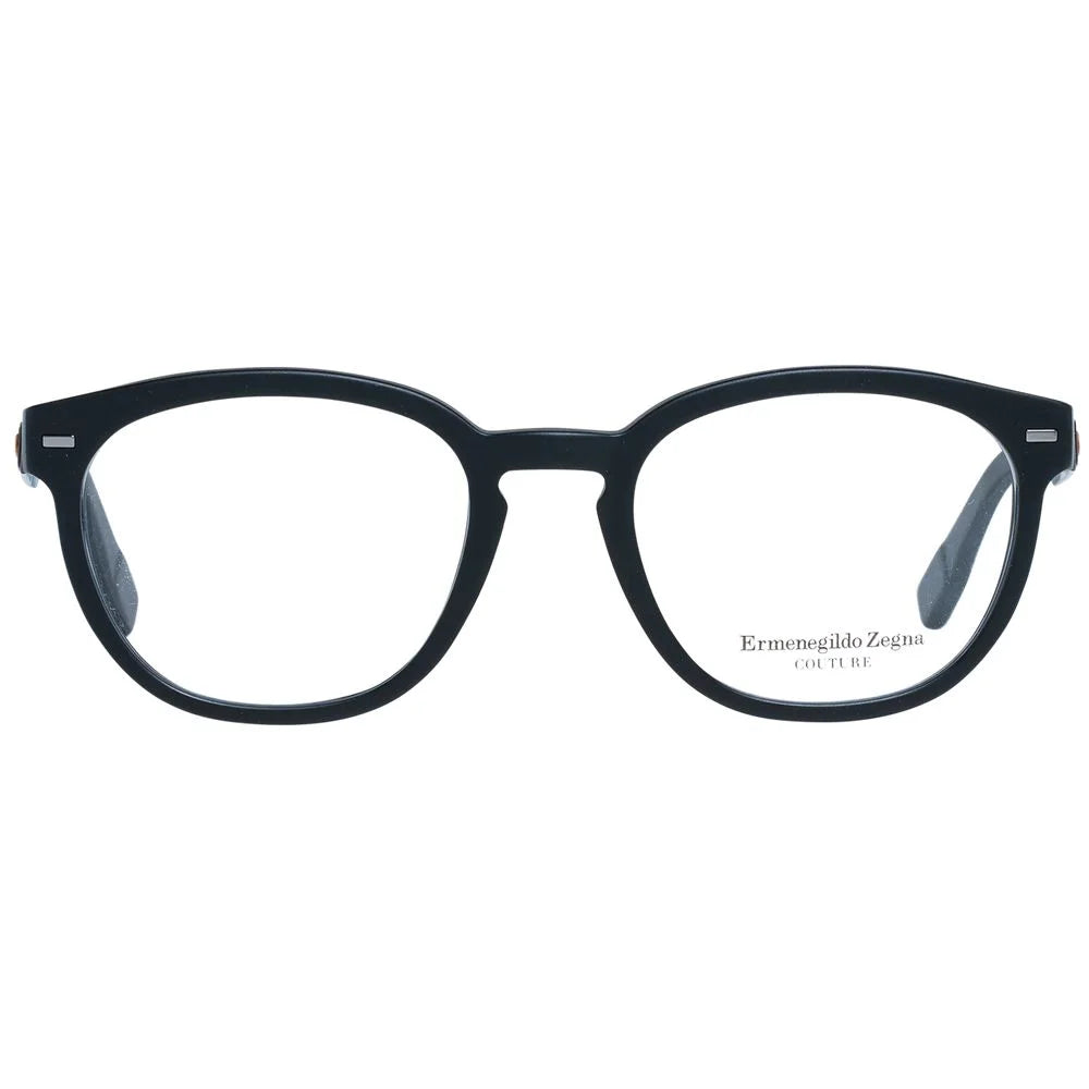Ermenegildo Zegna Black Men Glasses Frame - Eyeglasses