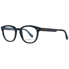 Ermenegildo Zegna Black Men Glasses Frame - Eyeglasses