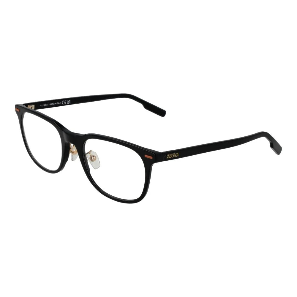 Ermenegildo Zegna Black Men Glasses Frame - Eyeglasses