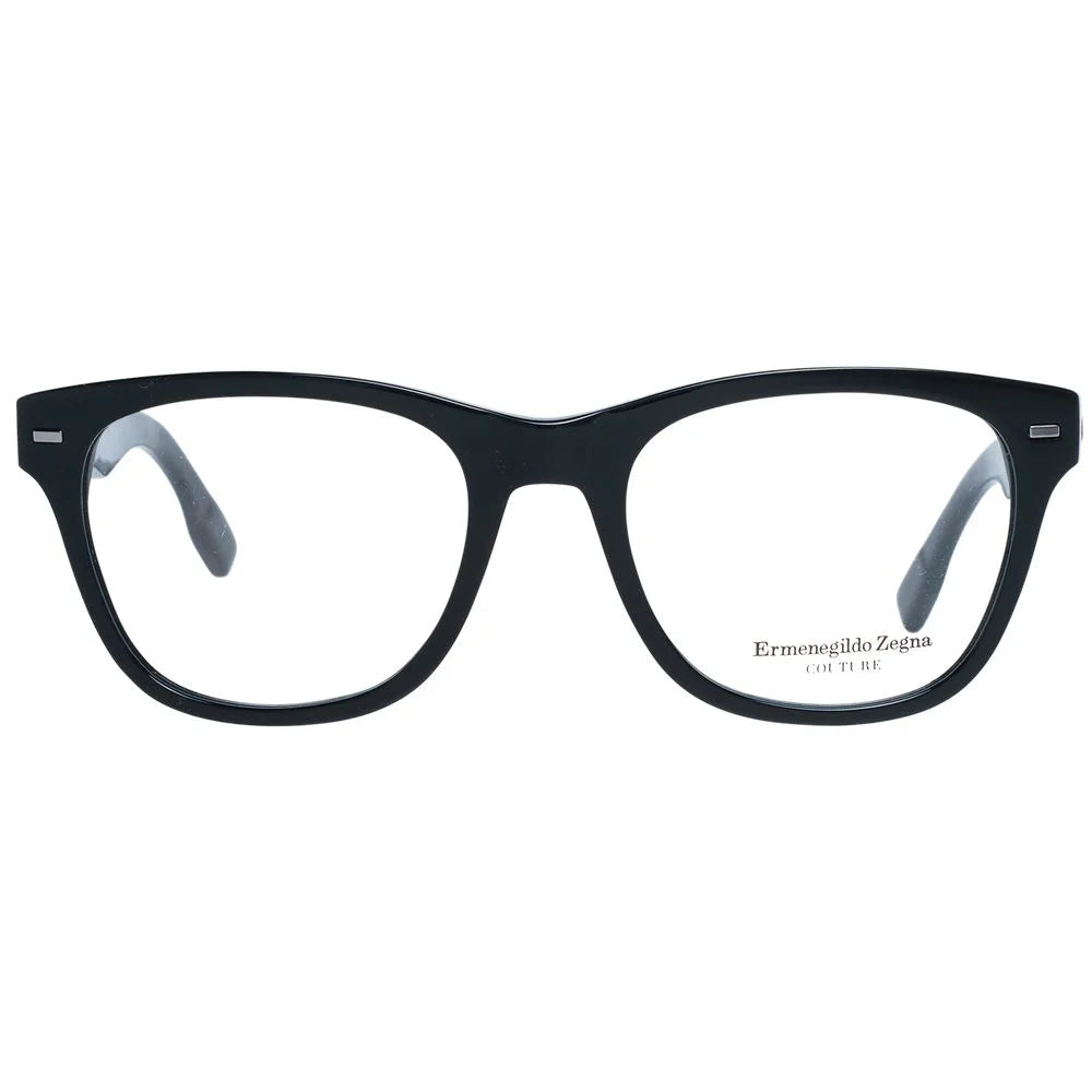 Ermenegildo Zegna Black Men Glasses Frame - Eyeglasses