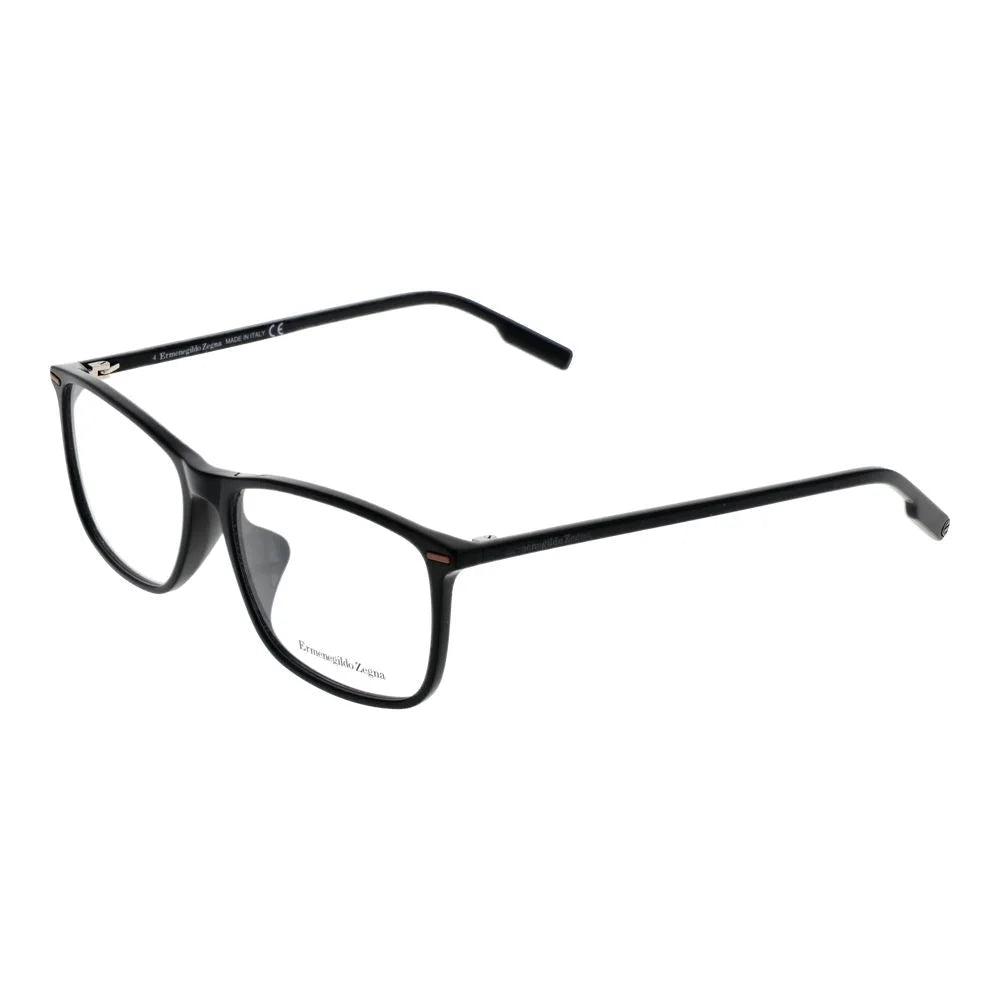 Ermenegildo Zegna Black Men Glasses Frame - Eyeglasses