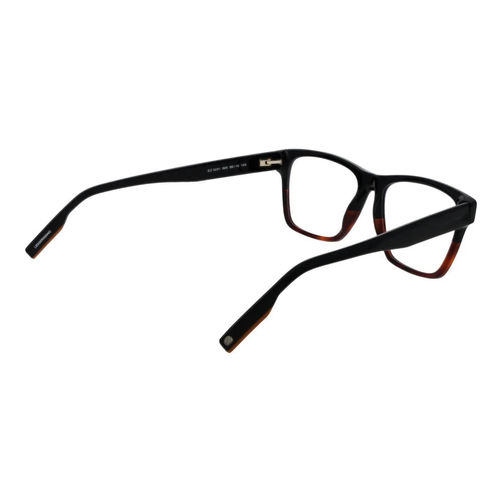 Ermenegildo Zegna Black Men Glasses Frame - Eyeglasses