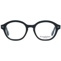 Ermenegildo Zegna Black Men Glasses Frame - Eyeglasses