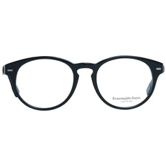 Ermenegildo Zegna Black Men Glasses Frame - Eyeglasses