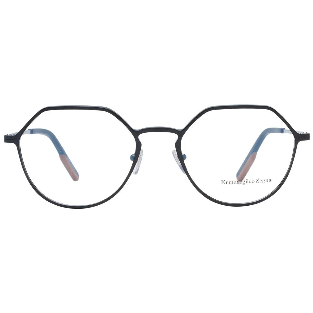 Ermenegildo Zegna Black Men Glasses Frame - Eyeglasses