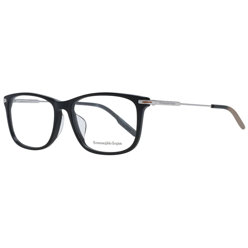 Ermenegildo Zegna Black Plastic Glasses (Frames)