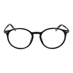 Ermenegildo Zegna Black Unisex Glasses Frame - Eyeglasses