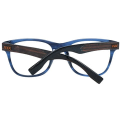 Ermenegildo Zegna Blue Men Glasses Frame - Eyeglasses