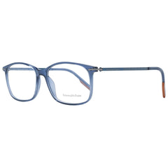 Ermenegildo Zegna Blue Men Glasses Frame - Eyeglasses