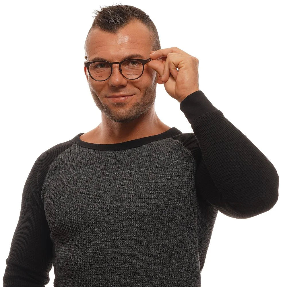 Ermenegildo Zegna Bronze Men Glasses Frame - Eyeglasses