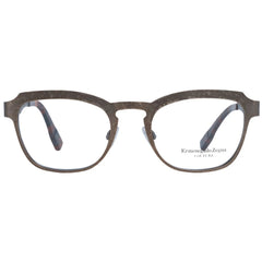 Ermenegildo Zegna Bronze Men Glasses Frame - Eyeglasses