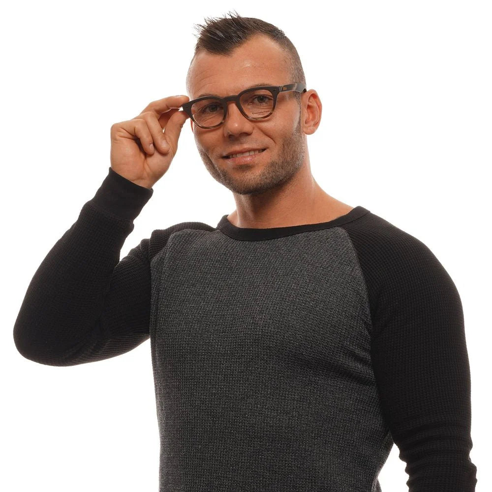 Ermenegildo Zegna Brown Men Glasses Frame - Eyeglasses