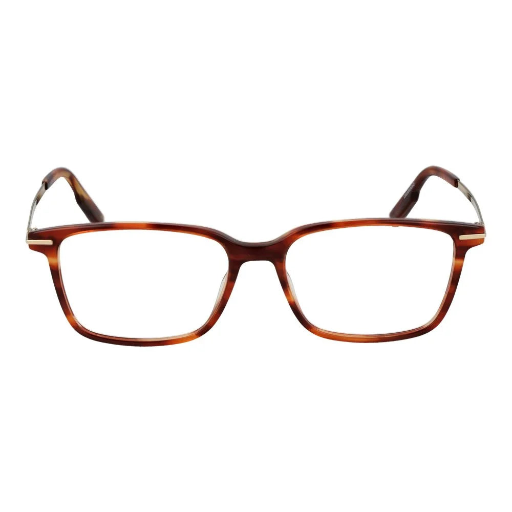 Ermenegildo Zegna Brown Men Glasses Frame - Eyeglasses