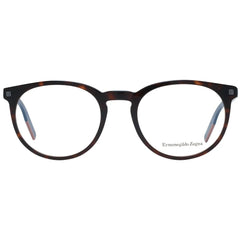 Ermenegildo Zegna Brown Men Glasses Frame - Eyeglasses