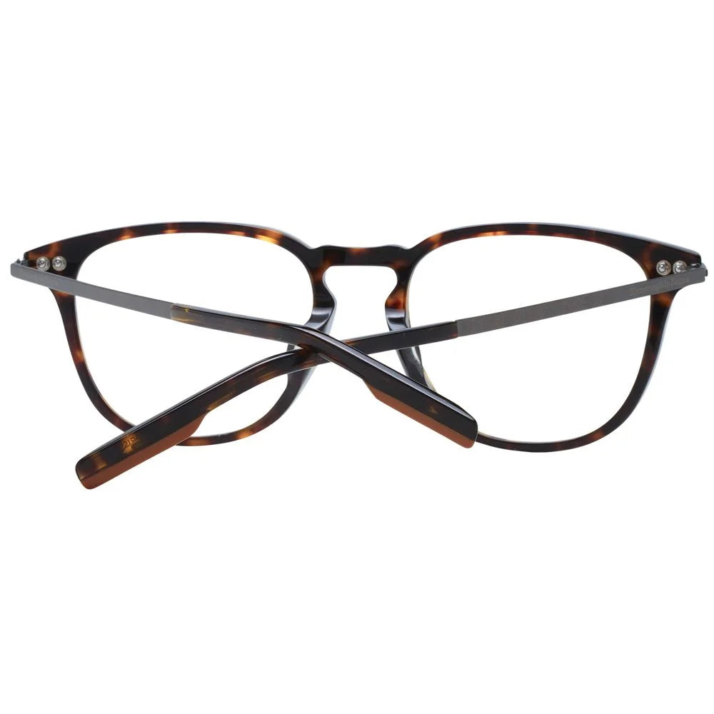 Ermenegildo Zegna Brown Men Glasses Frame - Eyeglasses