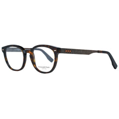 Ermenegildo Zegna Brown Men Glasses Frame - Eyeglasses