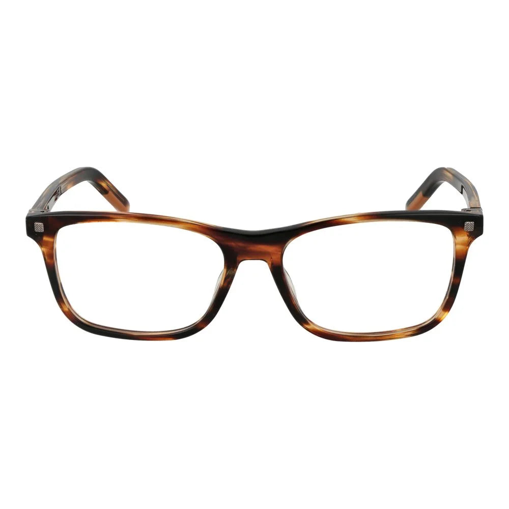 Ermenegildo Zegna Brown Men Glasses Frame - Eyeglasses