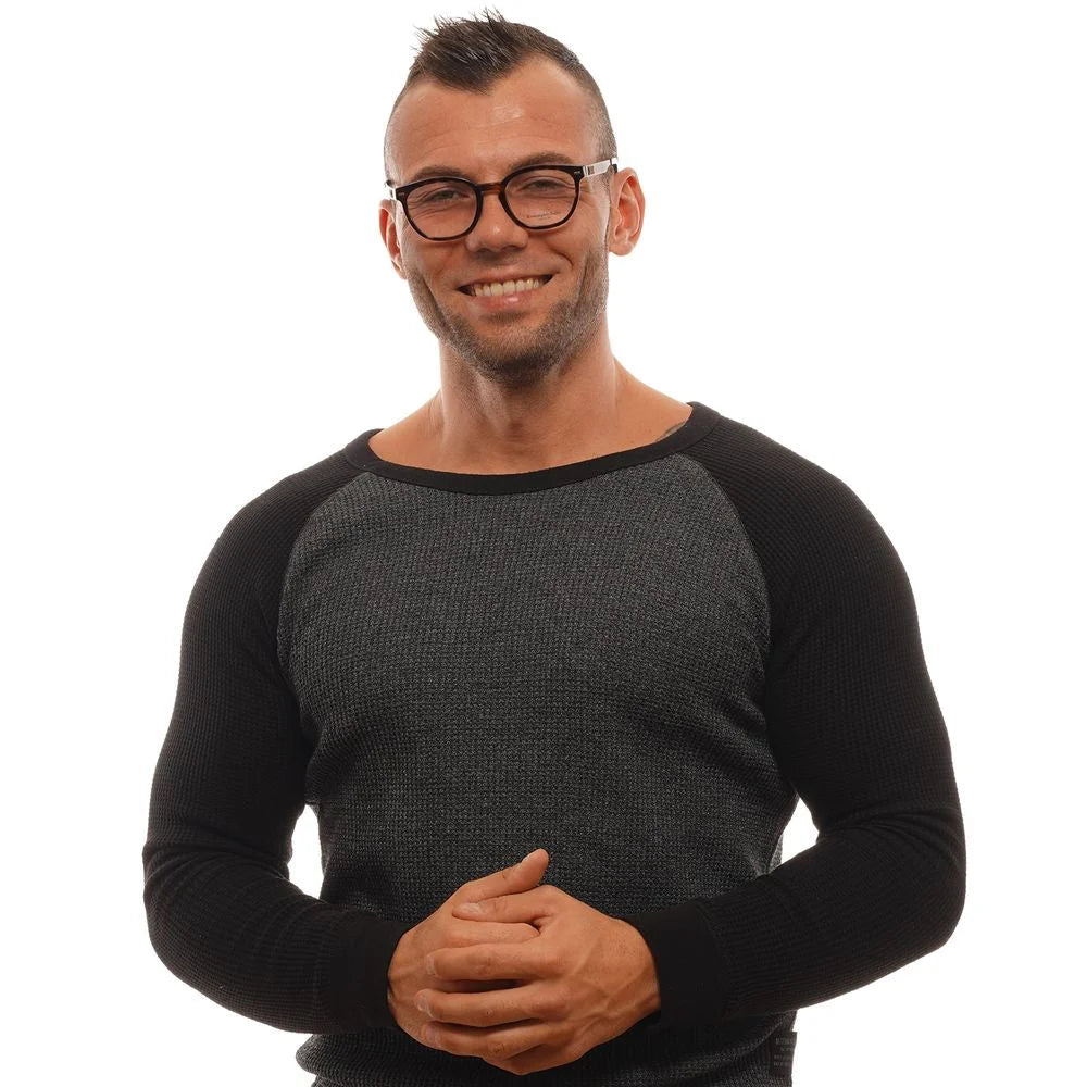 Ermenegildo Zegna Brown Men Glasses Frame - Eyeglasses