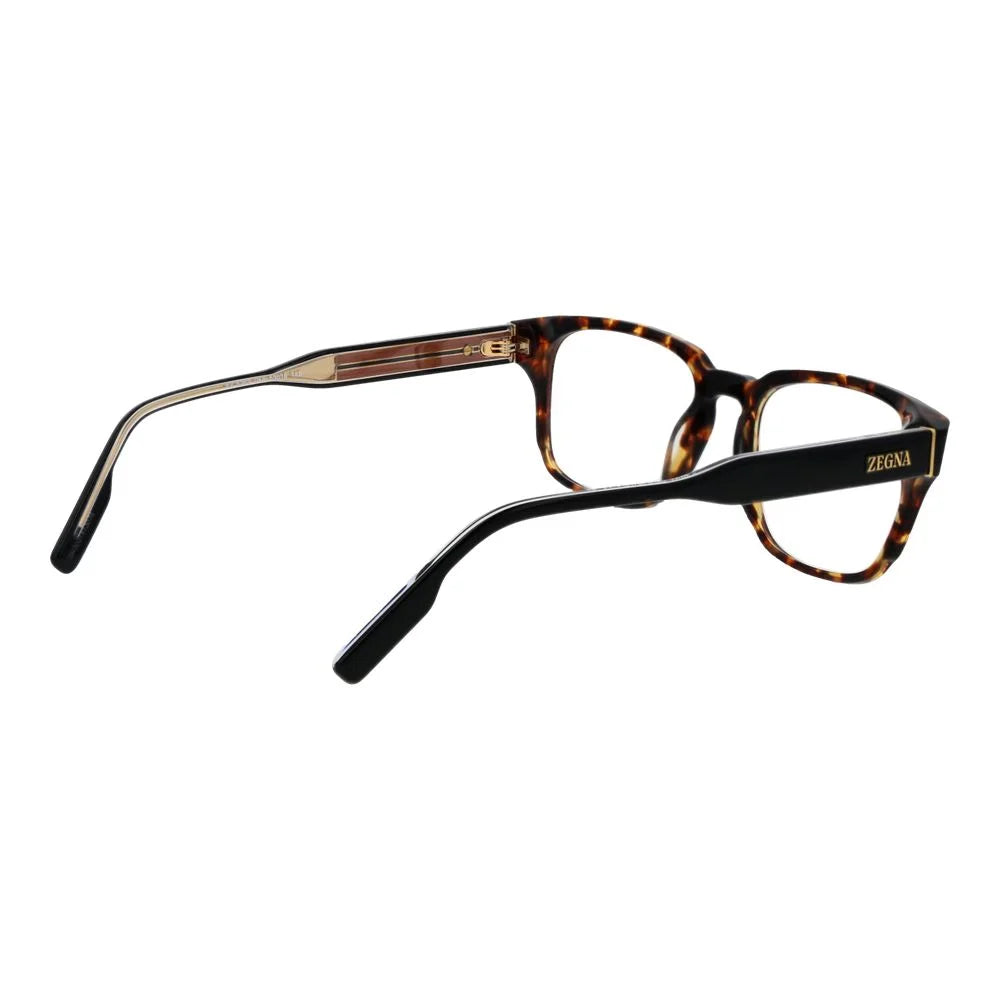 Ermenegildo Zegna Brown Men Glasses Frame - Eyeglasses