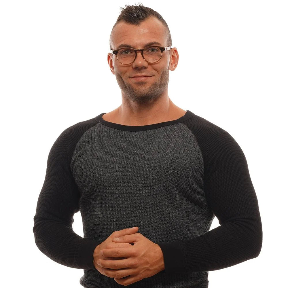 Ermenegildo Zegna Brown Men Glasses Frame - Eyeglasses