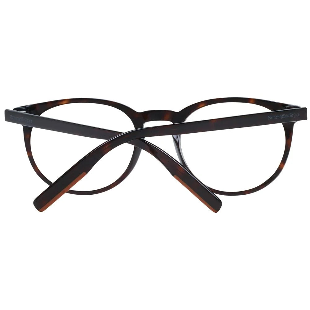 Ermenegildo Zegna Brown Men Glasses Frame - Eyeglasses