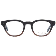 Ermenegildo Zegna Brown Men Glasses Frame - Eyeglasses
