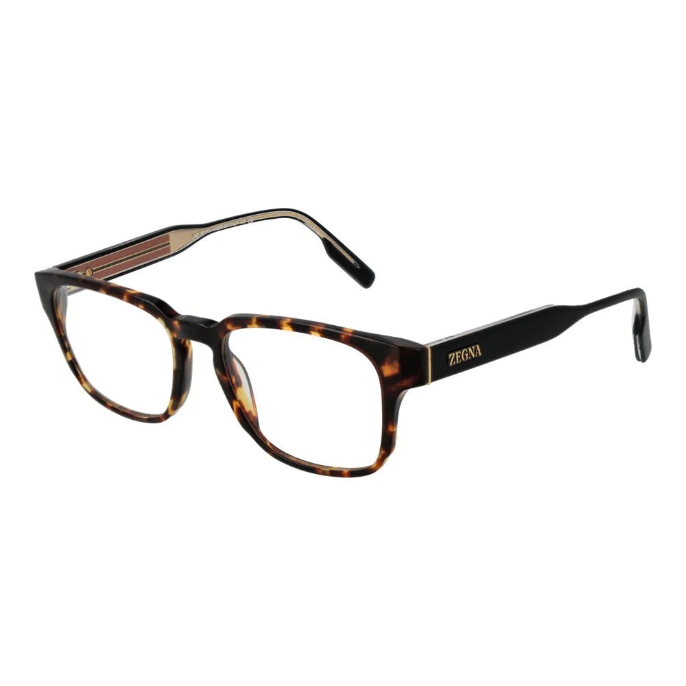 Ermenegildo Zegna Brown Men Glasses Frame - Eyeglasses