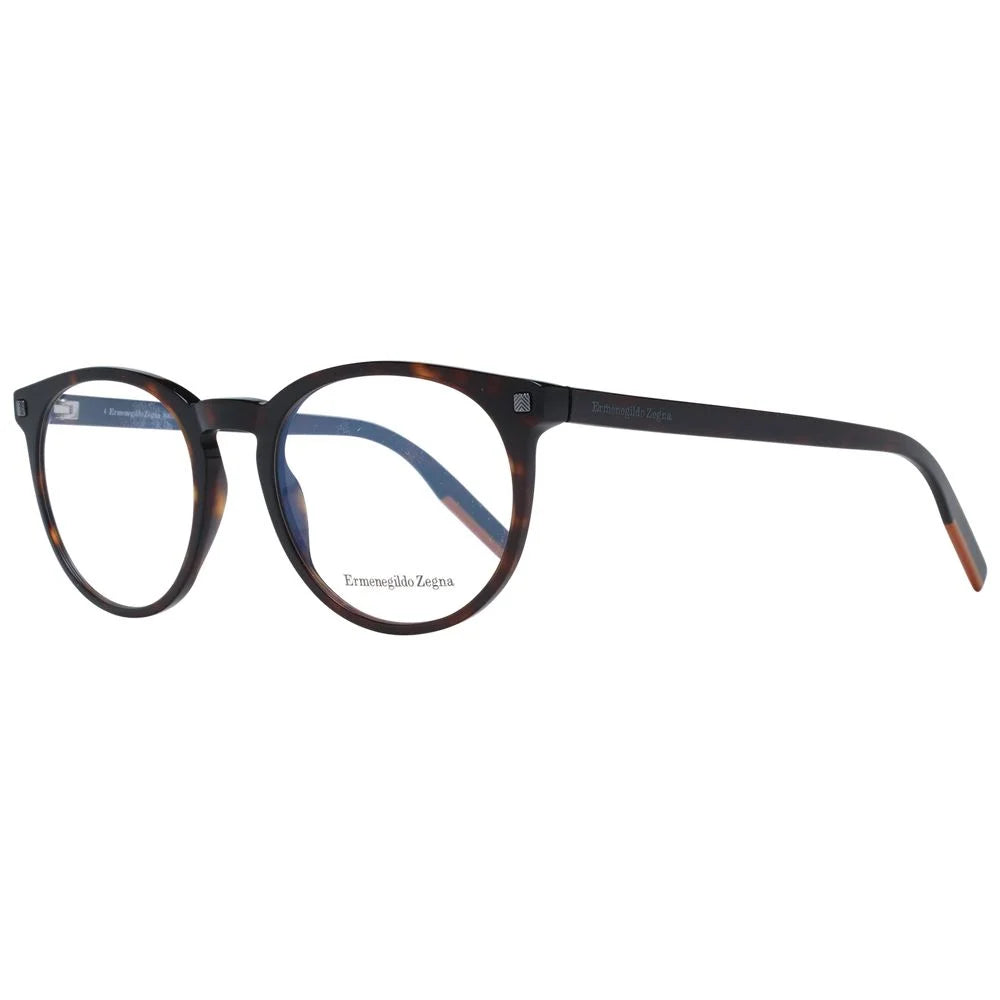 Ermenegildo Zegna Brown Men Glasses Frame - Eyeglasses