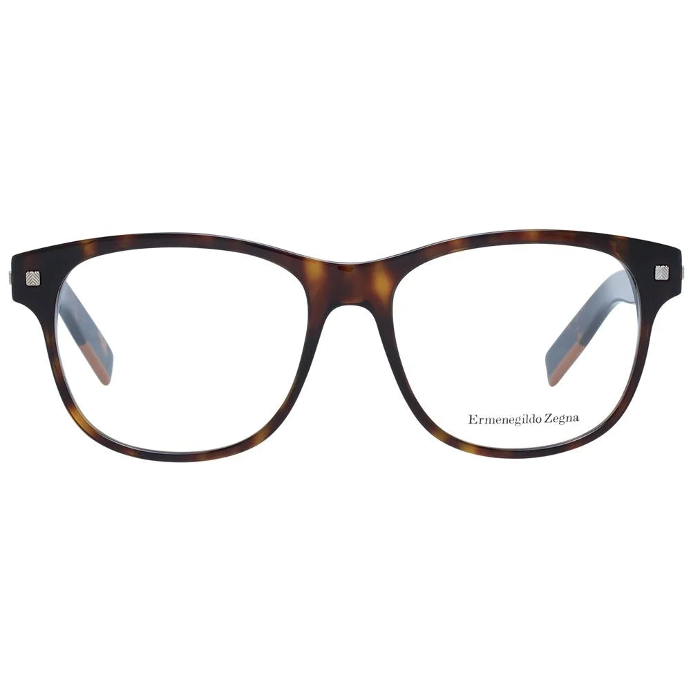 Ermenegildo Zegna Brown Men Glasses Frame - Eyeglasses