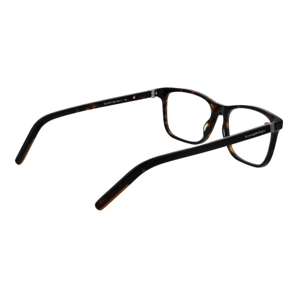 Ermenegildo Zegna Brown Men Glasses Frame - Eyeglasses