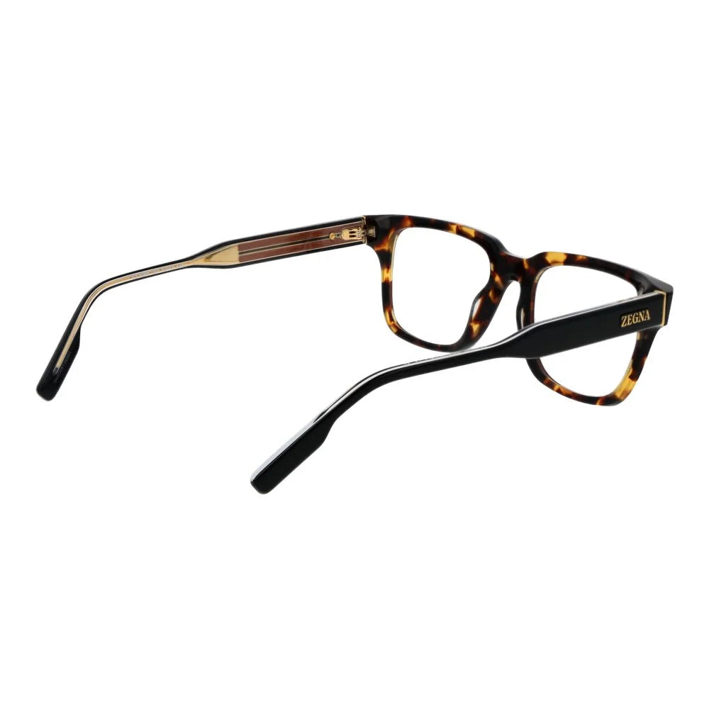 Ermenegildo Zegna Brown Men Glasses Frame - Eyeglasses