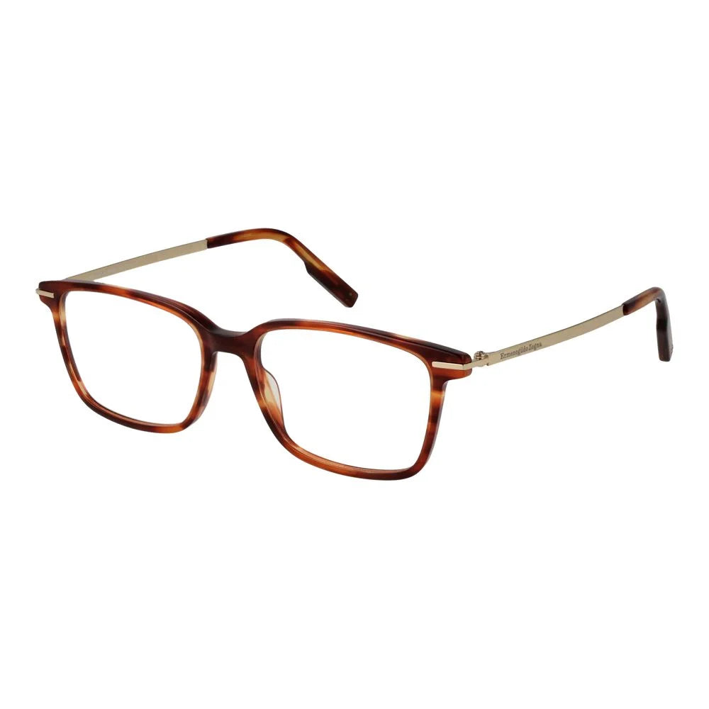 Ermenegildo Zegna Brown Men Glasses Frame - Eyeglasses