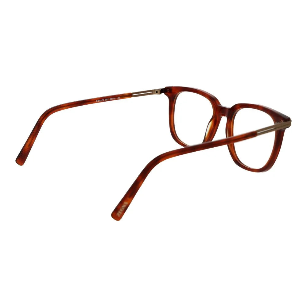 Ermenegildo Zegna Brown Unisex Glasses Frame - Eyeglasses