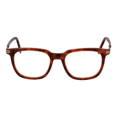 Ermenegildo Zegna Brown Unisex Glasses Frame - Eyeglasses