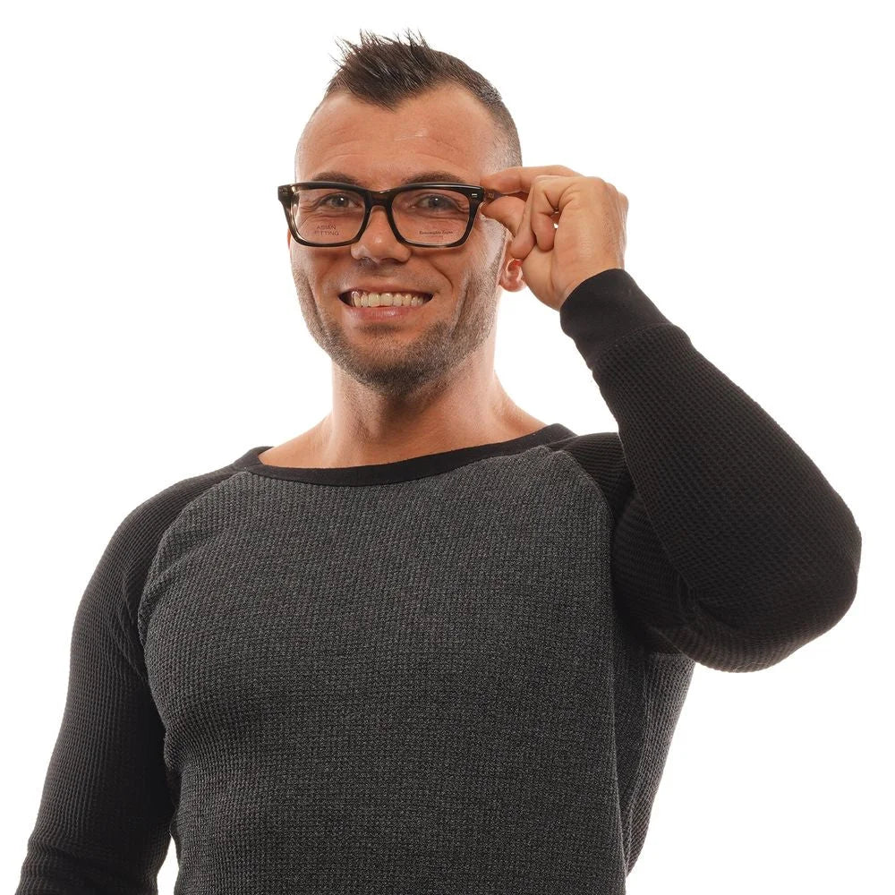 Ermenegildo Zegna Gray Men Glasses Frame - Eyeglasses