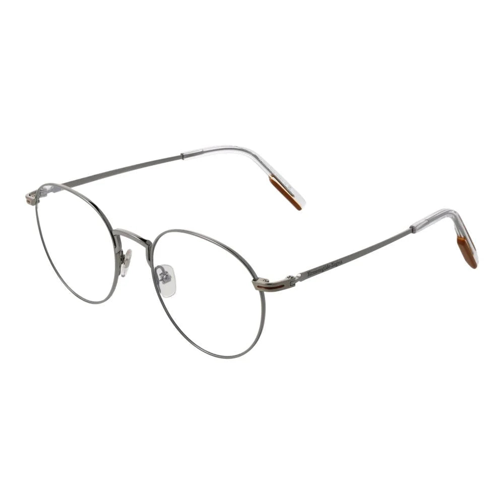 Ermenegildo Zegna Gray Men Glasses Frame - Eyeglasses